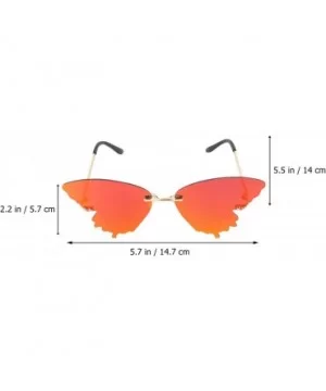 Sunglasses Butterfly Fashionable Supplies - CV190QOO24T $8.68 Oval