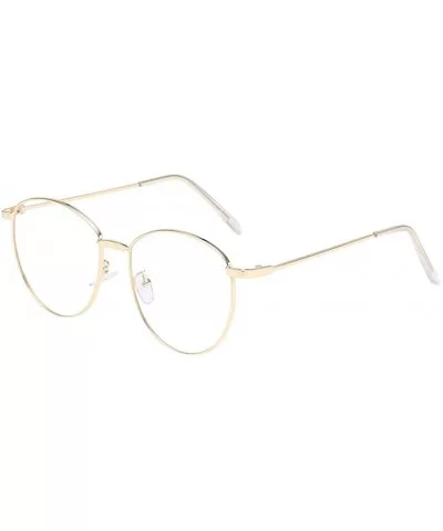 Fashion Man Women Irregular Shape Retro Sunglasses Unisex Vintage Style Glasses - G - CE18UM7O7MD $10.63 Rectangular