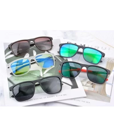 Men's Oversized Polarized Sunglasses UV400 Protection Sun Outdoor Eyeglasses - SH2001 - C5 - C91930W02RG $16.22 Oversized