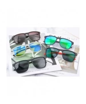 Men's Oversized Polarized Sunglasses UV400 Protection Sun Outdoor Eyeglasses - SH2001 - C5 - C91930W02RG $16.22 Oversized