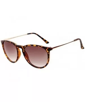 sunglasses for women Retro Round Sunglasses Men Oval Frame Sun Glasses - 13 - CL18WWMIURZ $21.78 Round