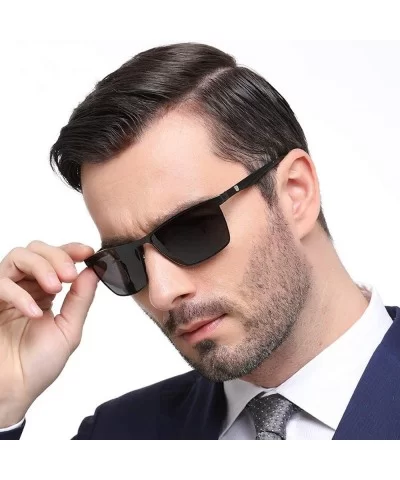 Polarized Sunglasses Glasses Teardrop MDYHJDHHX - Black - CZ18X5IG3NE $20.78 Round