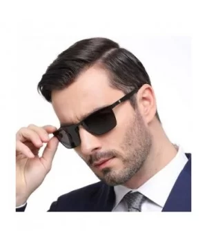 Polarized Sunglasses Glasses Teardrop MDYHJDHHX - Black - CZ18X5IG3NE $20.78 Round