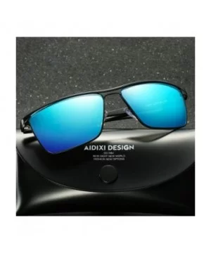 Polarized Sunglasses Glasses Teardrop MDYHJDHHX - Black - CZ18X5IG3NE $20.78 Round