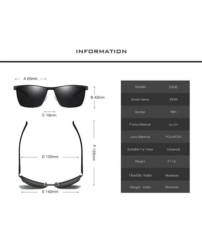 Polarized Sunglasses Glasses Teardrop MDYHJDHHX - Black - CZ18X5IG3NE $20.78 Round