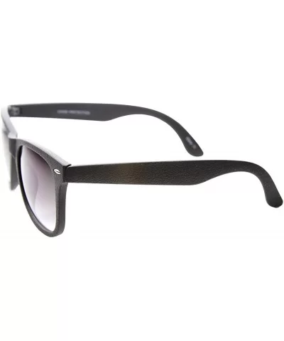 Casual Large Horn Rimmed Journeymen Sunglasses - Black Lavender - CX11YE00G8F $7.38 Wayfarer