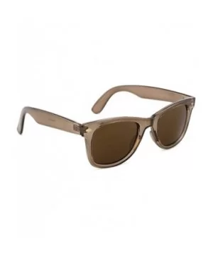 Vintage Polarized UV400 Protection Sunglasses for Men Women Retro Frosted Frame - B-translucent Brown - C818W5RZWCL $9.49 Rec...