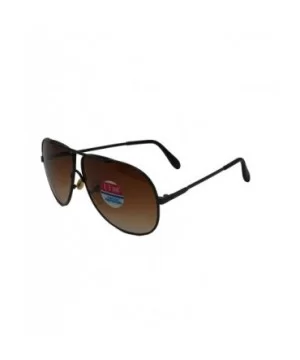 Vintage 70's and 80's Era Aviator Style Sunglasses for Men and Women - Brown - CK18YI6OE5M $9.99 Aviator