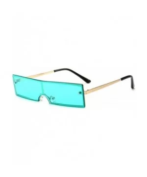 Vintage Metal Frame Small Sun Glasses Female Skinny Cat Eye Eyewear - As Picture-1 - C818W7X4I3D $25.79 Oversized