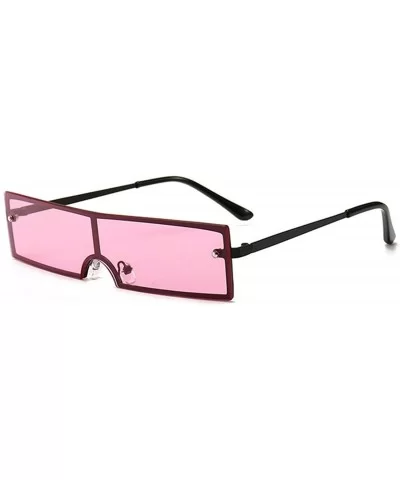 Vintage Metal Frame Small Sun Glasses Female Skinny Cat Eye Eyewear - As Picture-1 - C818W7X4I3D $25.79 Oversized