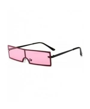 Vintage Metal Frame Small Sun Glasses Female Skinny Cat Eye Eyewear - As Picture-1 - C818W7X4I3D $25.79 Oversized