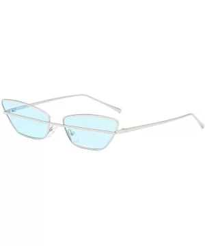 Trendy Metal Frame Sunglasses Vintage Ladies Cat Eye Sun Glasses Women Men Eyewear Female Male UV400 - 2 - CR18Y6IWG7I $15.53...