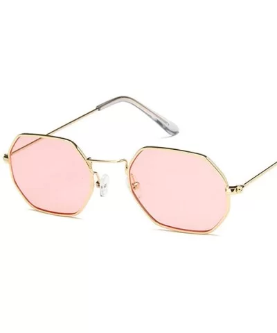 Small Square Sunglasses Women Men Retrol Women Sun Glasses Ladies Eyewear 11 - 10 - CR18YZWDDGX $7.04 Square