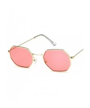 Small Square Sunglasses Women Men Retrol Women Sun Glasses Ladies Eyewear 11 - 10 - CR18YZWDDGX $7.04 Square