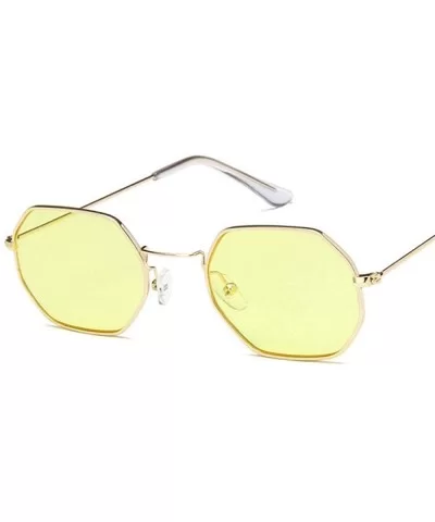 Small Square Sunglasses Women Men Retrol Women Sun Glasses Ladies Eyewear 11 - 10 - CR18YZWDDGX $7.04 Square