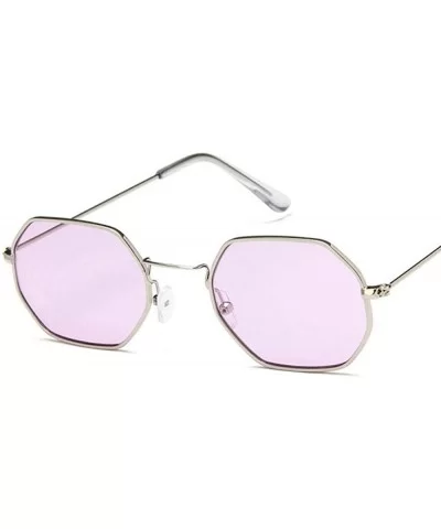 Small Square Sunglasses Women Men Retrol Women Sun Glasses Ladies Eyewear 11 - 10 - CR18YZWDDGX $7.04 Square