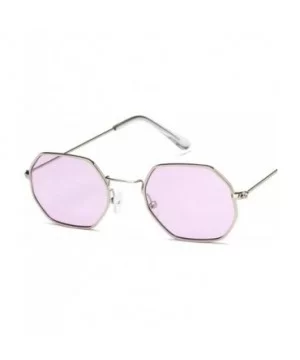 Small Square Sunglasses Women Men Retrol Women Sun Glasses Ladies Eyewear 11 - 10 - CR18YZWDDGX $7.04 Square