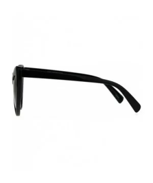 Womens Plastic Cat Eye Heart Shape Hippie Party Shade Sunglasses - Black - CT187LAM3O0 $8.37 Cat Eye