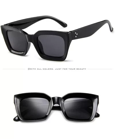 Sunglasses for Men Women- Polarized Square Aviator Sunglasses Retro Style Metal Frame for Cycling Driving - C418TT5GOLL $5.80...