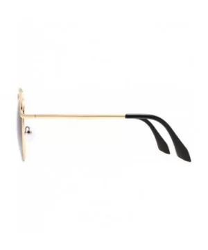 Fashion Sexy Ladies Cat Eye Sunglasses Women Brand Designer Vintage Mirror Sun Glasses - C10 Gold Green - CK18WD6SNSG $10.69 ...