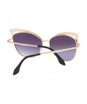 Fashion Sexy Ladies Cat Eye Sunglasses Women Brand Designer Vintage Mirror Sun Glasses - C10 Gold Green - CK18WD6SNSG $10.69 ...