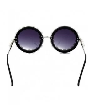 Fashion Sunglasses Oversized Glasses Personality - 6 - CB198GCXRWU $17.02 Round