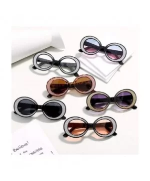 Fashion Sunglasses Oversized Glasses Personality - 6 - CB198GCXRWU $17.02 Round