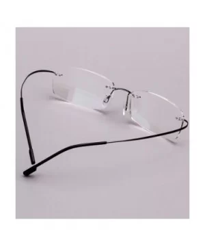 Memory Titanium Frameless Lightweight Reading Glasses Hingeless Flexibled Frames for Mens Womens - Black - CB18QRKZYU9 $10.06...