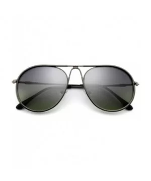 Sunglasses Rectangular Unbreakable - Gun/Olive - C718EYRKUIO $12.46 Aviator