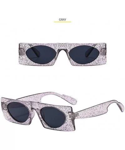 Square Vintage Sunglasses Women Luxury Brand Designer Sun Glasses For Men Fashion Trendy Popular Glasses Uv400 - CJ197ZCOZ3R ...