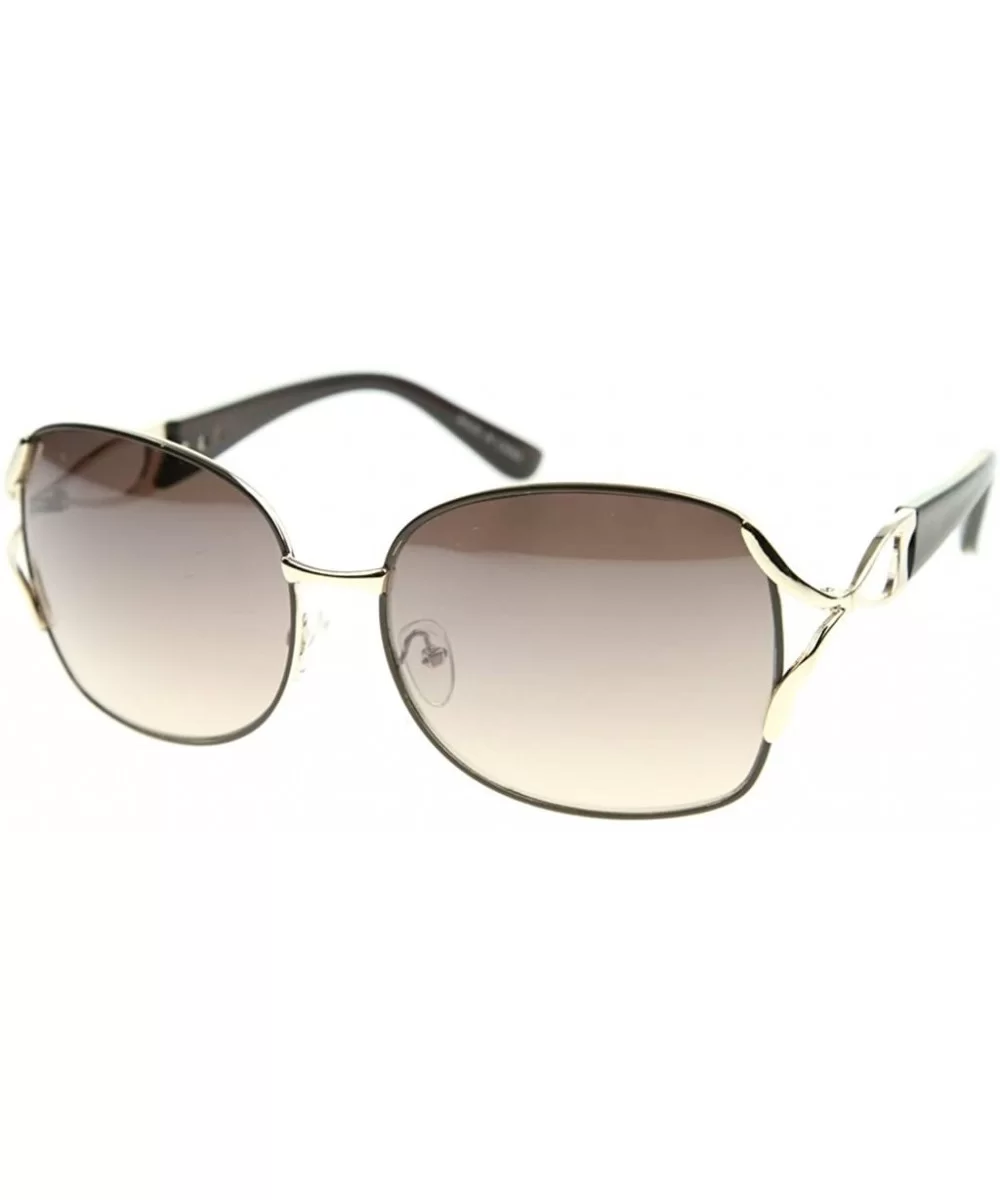 Urban Fashion Rectangular Aviator Wired Sunglasses S61NG9434 - Silver - CI182XKK07W $6.73 Rectangular