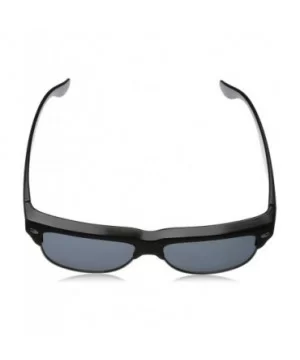 Solar Shield-fairfax Square Fits Over Sunglasses - Black - CE12N7D4UCY $19.51 Shield