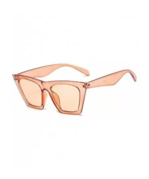 Vintage Luxury Square Sunglasses Women Cateye Sun Glasses Shades Woman Sunglass Retro Sunglases - Brown - C11985GLAEQ $29.77 ...