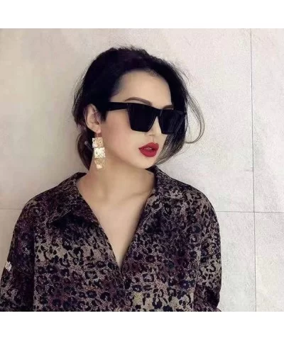 Vintage Luxury Square Sunglasses Women Cateye Sun Glasses Shades Woman Sunglass Retro Sunglases - Brown - C11985GLAEQ $29.77 ...