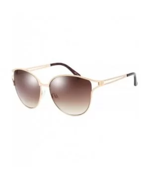 Classic Crystal Elegant Women Beauty Design Sunglasses Gift Box - L131-gold - CY18M0SASRW $13.20 Round