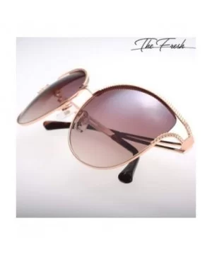 Classic Crystal Elegant Women Beauty Design Sunglasses Gift Box - L131-gold - CY18M0SASRW $13.20 Round