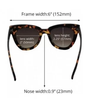 Sunglasses - 100% UVA & UVB protection - Dana Cateye-tortoise - CR18RELKLC0 $21.20 Cat Eye