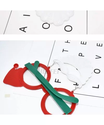 Creative Novelty Glasses Decoration Fit for Halloween - Christmas - Costume Party - Christmas Glasses - CW18YHI3WTH $8.68 Oval