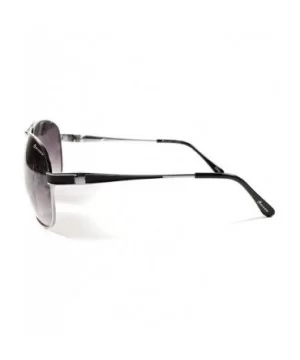 Premium Designer Stylish Upscale Mens Womens Avaitor Sunglasses - Silver - CO18XHXXHR8 $5.29 Aviator