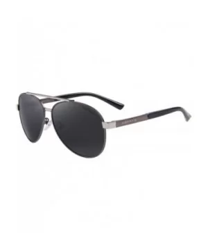 Men's Polarized Sun glasses For Men Driving Sunglasses S8628 - Gray - C612JS47MYR $9.89 Aviator