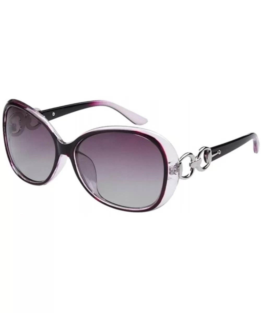 Women Retro Polarized Sunglasses Coating Vintage Sun Glasses - C6 - CO17YTHRNDN $6.05 Rimless