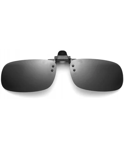 Polarized Clip On Sunglasses Over Prescription Glasses for Men Women Shades for Glasses - 1pcs Grey-day Use - CB18QHWD5WA $9....