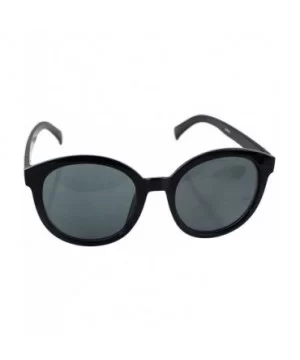 Most Popular Big Round Sunglasses for Ladies - Black - C112G06SMX1 $6.63 Round