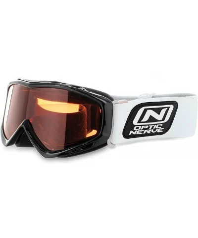 SnowHawk Kids Goggles - High Contrast Orange Lens - Penguin Frame - CL18WTEW8SS $25.38 Goggle