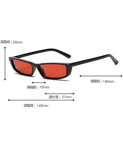 Small Sunglasses Glasses Shades Goggles - Black - CQ18Q52SSXC $7.10 Goggle