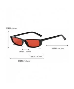 Small Sunglasses Glasses Shades Goggles - Black - CQ18Q52SSXC $7.10 Goggle