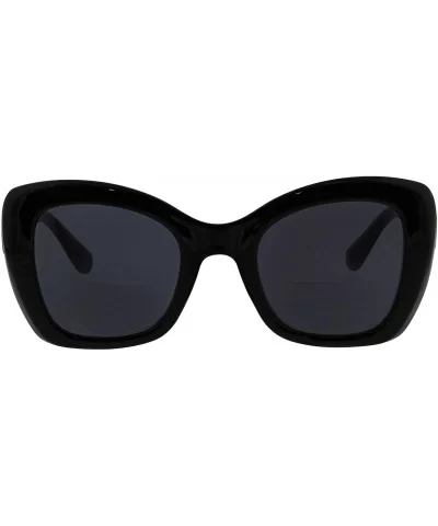 Women's Mariposa Bifocal Cat-Eye Reading Sunglasses - Black - C81964Z2DK7 $12.90 Cat Eye