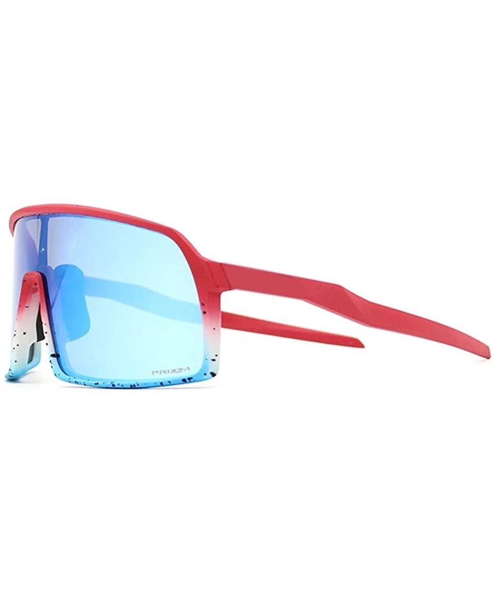 Cycling glasses 2019 fashion new sports windproof polarized driver sunglasses BMX bike goggles - Red - C118S70A62I $13.35 Sport