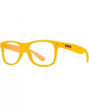 Glow In The Dark Diffraction Glasses - Rave Festival Glasses - Orange - CN18KKW3E5G $8.92 Square