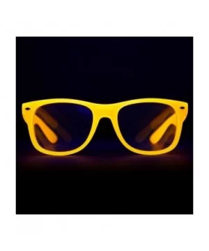 Glow In The Dark Diffraction Glasses - Rave Festival Glasses - Orange - CN18KKW3E5G $8.92 Square